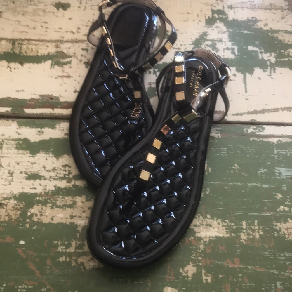 Cole Haan black sandals